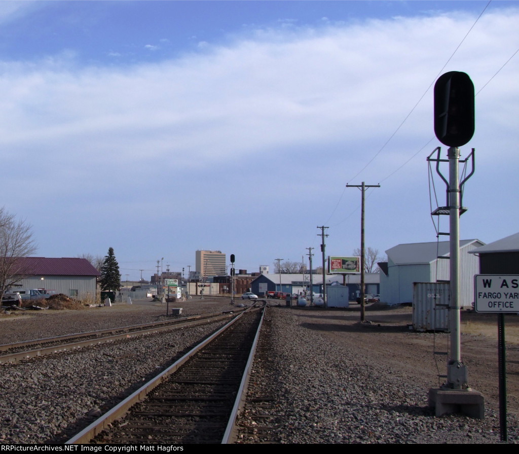 BNSF "Fargo Yard Office." Prosper Sub, Converted to CTC Summer of 2013